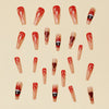12 Sizes-24 Pcs Press On Nails Y068