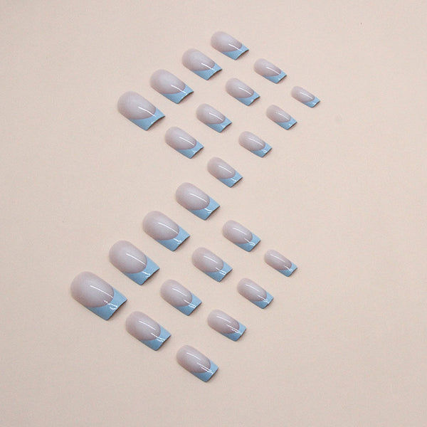 12 Sizes-24 Pcs Press On Nails W1227