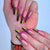 12 Sizes-24 Pcs Press On Nails W1008