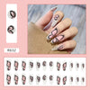 12 Sizes-24 Pcs Press On Nails R632