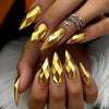 12 Sizes-24 Pcs Press On Nails Y1611