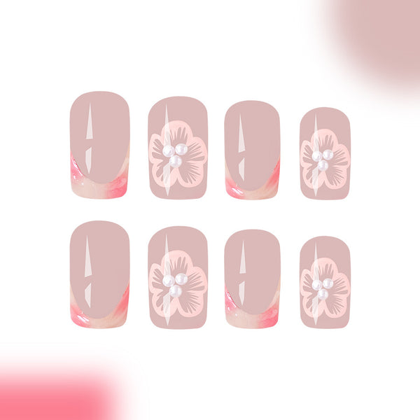 12 Sizes-24 Pcs Press On Nails C631