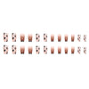 12 Sizes-24 Pcs Press On Nails R640