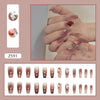 12 Sizes-24 Pcs Press On Nails Z591