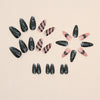 12 Sizes-24 Pcs Press On Nails W1038