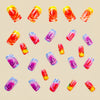 12 Sizes-24 Pcs Press On Nails Y617