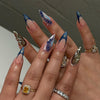 12 Sizes-24 Pcs Press On Nails JP3389