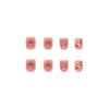 12 Sizes-24 Pcs Press On Nails R459