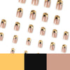 12 Sizes-24 Pcs Press On Nails JP2621
