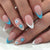 12 Sizes-24 Pcs Press On Nails W412