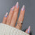 12 Sizes-24 Pcs Press On Nails W449