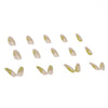12 Sizes-24 Pcs Press On Nails R300