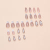 12 Sizes-24 Pcs Press On Nails W1807