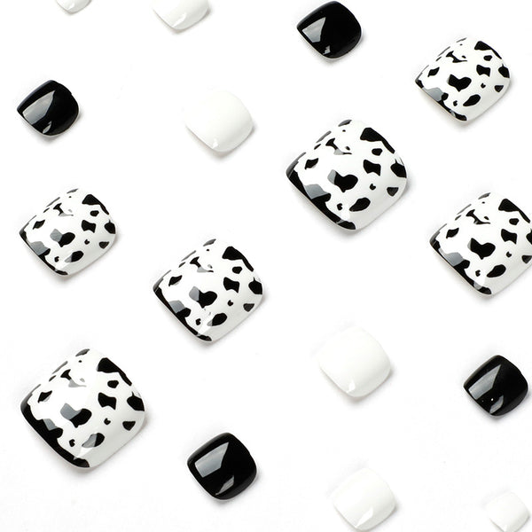 12 Sizes-24 Pcs Press On Nails JP1625
