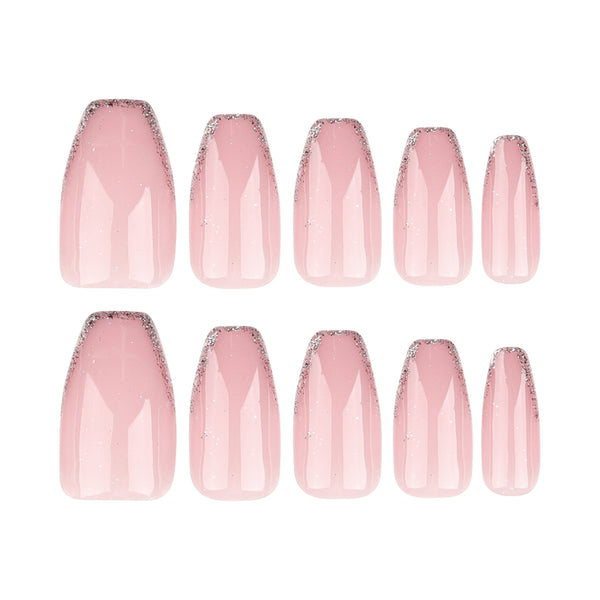 12 Sizes-24 Pcs Press On Nails JP3297