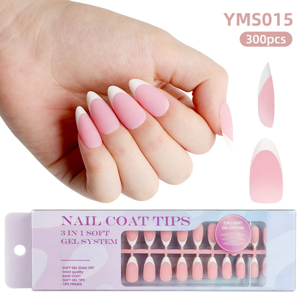 12 Sizes-24 Pcs Press On Nails YMS015