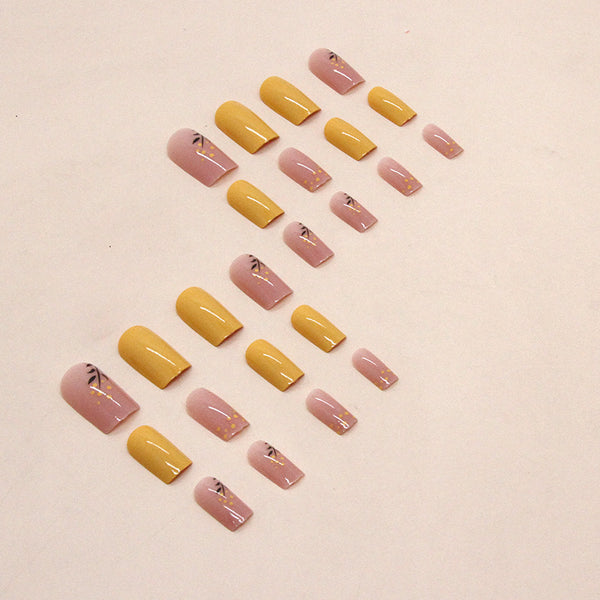 12 Sizes-24 Pcs Press On Nails W685