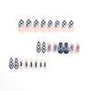 12 Sizes-24 Pcs Press On Nails JP2995