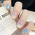 12 Sizes-24 Pcs Press On Nails R487