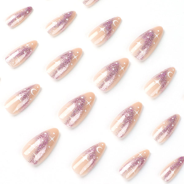 12 Sizes-24 Pcs Press On Nails JP2148