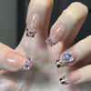 12 Sizes-24 Pcs Press On Nails Z983