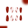 12 Sizes-24 Pcs Press On Nails C1328