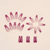12 Sizes-24 Pcs Press On Nails Z703