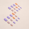 12 Sizes-24 Pcs Press On Nails W940