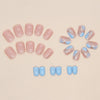 12 Sizes-24 Pcs Press On Nails W1106
