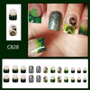 12 Sizes-24 PcsPress On Nails C828