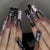 12 Sizes-24 Pcs Press On Nails Z995