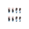 12 Sizes-24 Pcs Press On Nails W107
