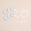 12 Sizes-24 Pcs Press On Nails F122