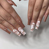 12 Sizes-24 Pcs Press On Nails Z616