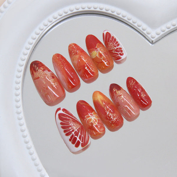 30 Pcs Press On Nails W2105