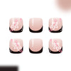 12 Sizes-24 Pcs Press On Nails C982