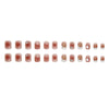 12 Sizes-24 Pcs Press On Nails Z777