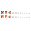 12 Sizes-24 Pcs Press On Nails F110