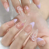 12 Sizes-24 Pcs Press On Nails W1664