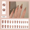 12 Sizes-24 Pcs Press On Nails R695