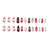 12 Sizes-24 Pcs Press On Nails Z1269