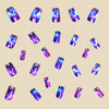 12 Sizes-24 Pcs Press On Nails Y272