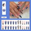 12 Sizes-24 Pcs Press On Nails Z385