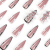 12 Sizes-24 Pcs Press On Nails JP2271