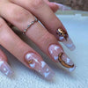 12 Sizes-24 Pcs Press On Nails JP1017