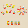 12 Sizes-24 Pcs Press On Nails Y728