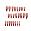 12 Sizes-24 Pcs Press On Nails JP1028