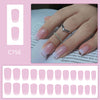 12 Sizes-24 Pcs Press On Nails C756