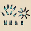 12 Sizes-24 Pcs Press On Nails Y256