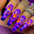12 Sizes-24 Pcs Press On Nails Y945
